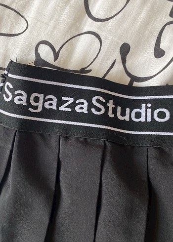 Sagaza Stüdyo pileli mini etek XS. - Görsel 5