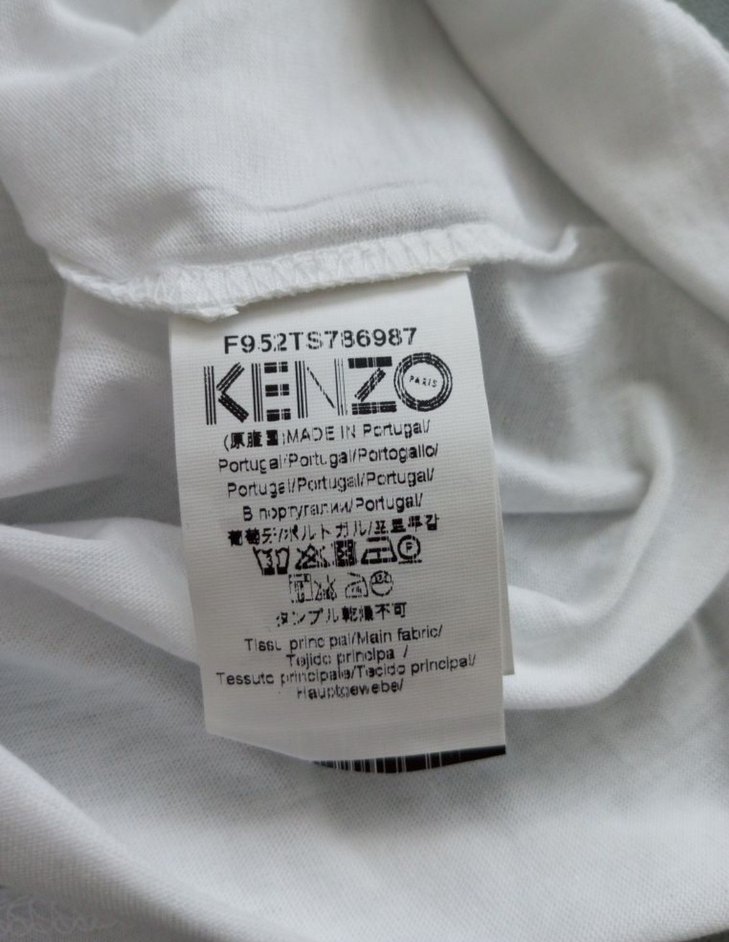 ORJİNAL KENZO XS BEDEN BEYAZ TSHİRT. - Görsel 4