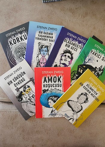 Stefan Zweig 7 Kitap Seti - Roman