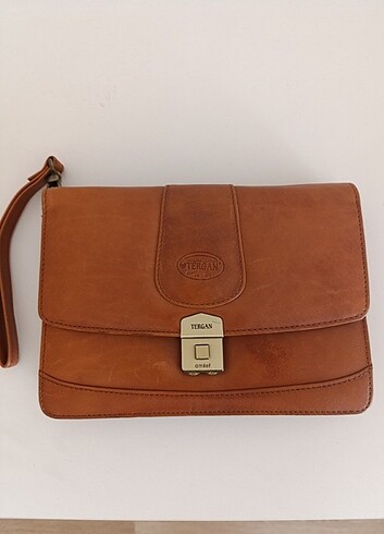 Tergan Unisex Deri Canta 