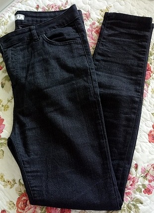 Simli siyah pantolon