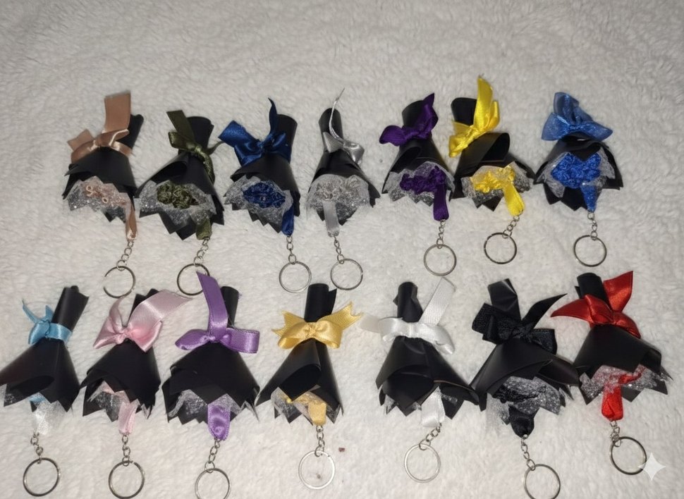 Renkli el yapımı Anahtarlık - Görsel 2