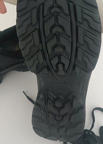 Erkek Siyah Spor Ayakkabı Bağcıkları - Görsel 3