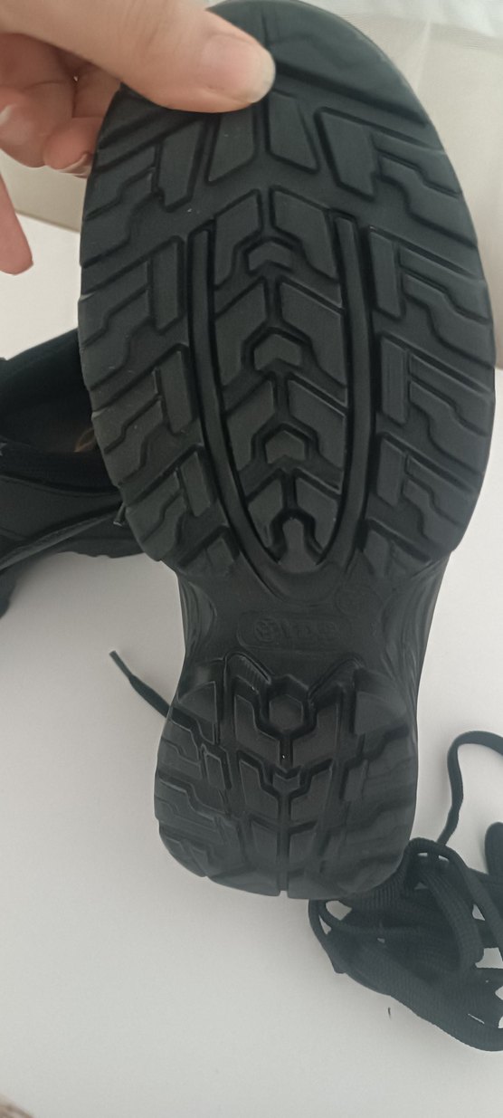 Erkek Siyah Spor Ayakkabı Bağcıkları - Görsel 3