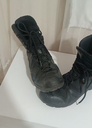 Siyah Kamuflaj Desenli Biker Bot - Görsel 4