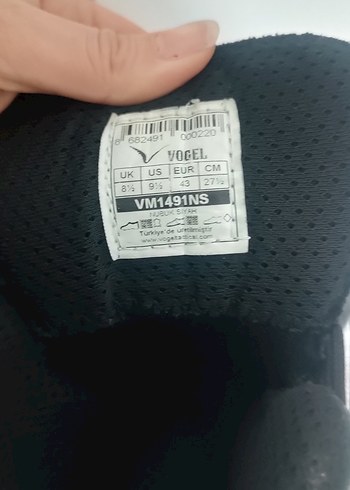 Siyah Kamuflaj Desenli Biker Bot - Görsel 3