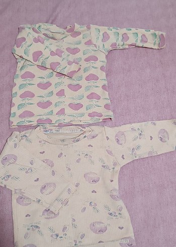 Pembe Desenli Bebek Önlüğü 6-9 Ay - Görsel 3