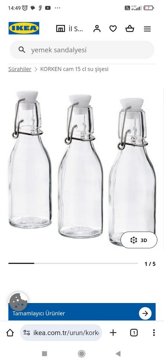 ikea cam sise iade yok - Görsel 5