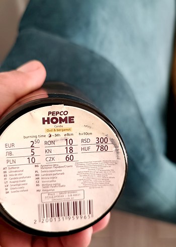 Bej Oud & Bergamot Kokulu Mum - Görsel 4