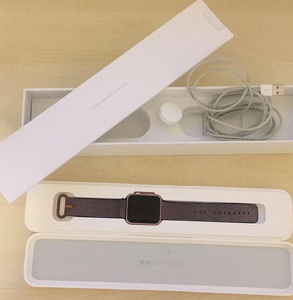 42 Beden altın Renk Apple 1. Seri 42 mm watch