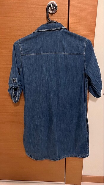 s Beden mavi Renk Mavi Jeans kot elbise