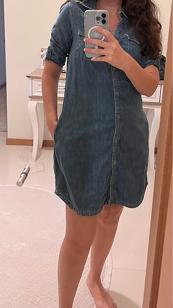 Mavi Jeans kot elbise