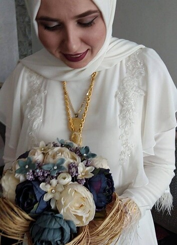42 Beden Nikah elbisesi