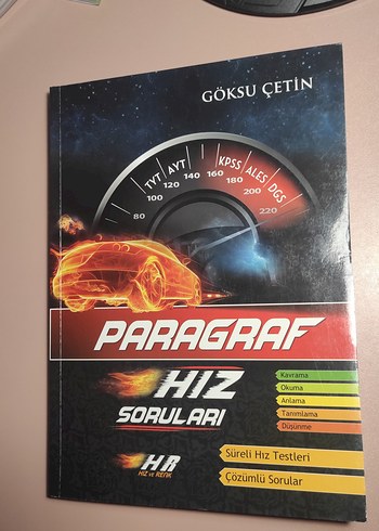 Paragraf Hız Soruları /Hız ve Renk Yayınları