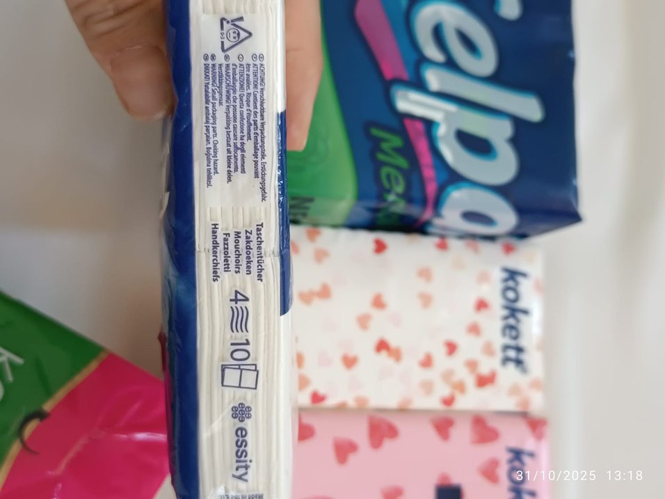 Çeşitli Toplu Selpak Mendil 13 Adet - Görsel 5