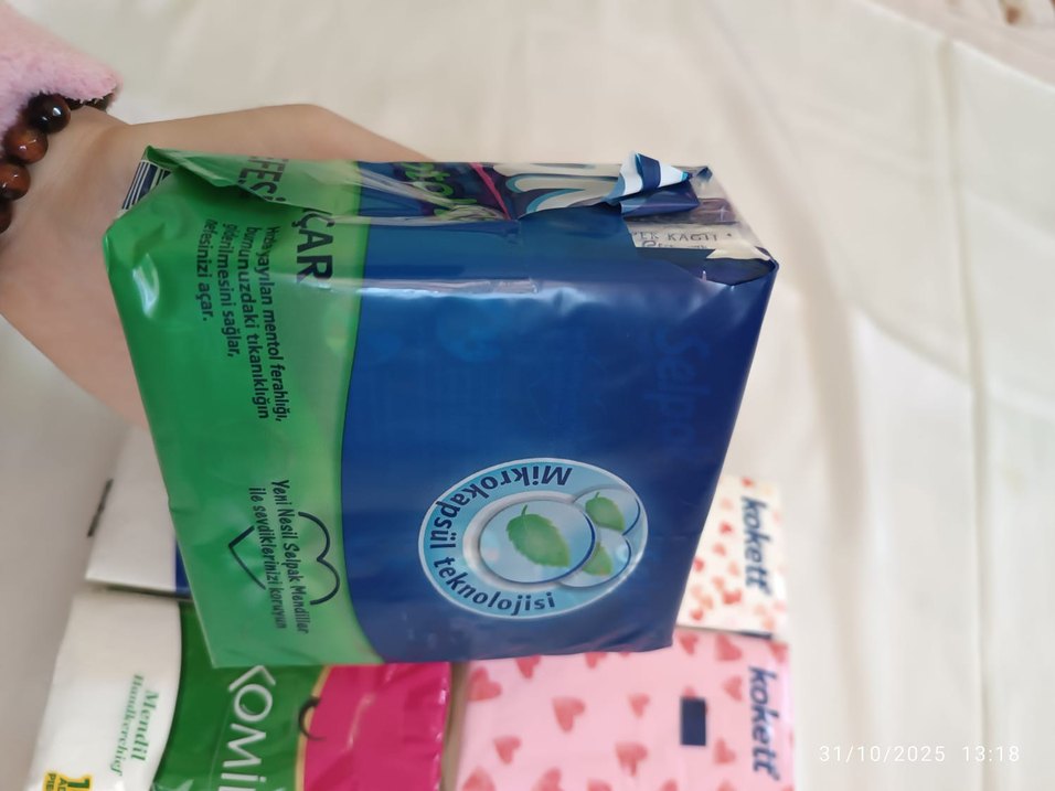 Çeşitli Toplu Selpak Mendil 13 Adet - Görsel 4