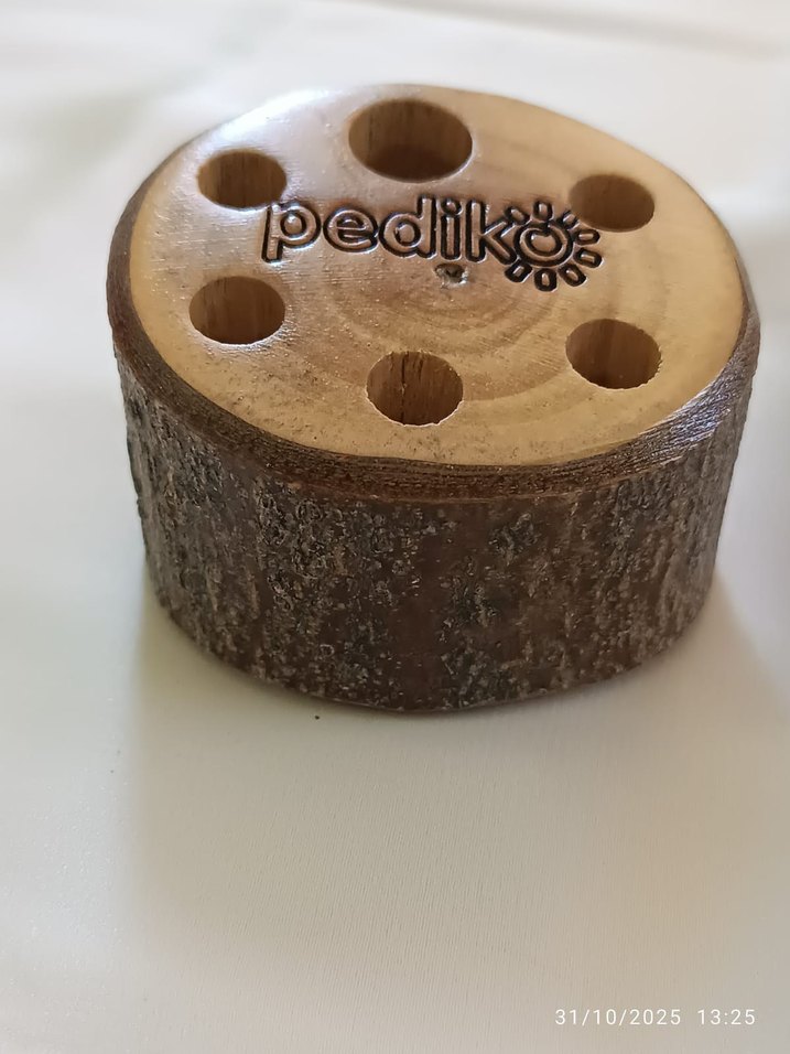 Vintage Ahşap Kalem Standı - Görsel 3