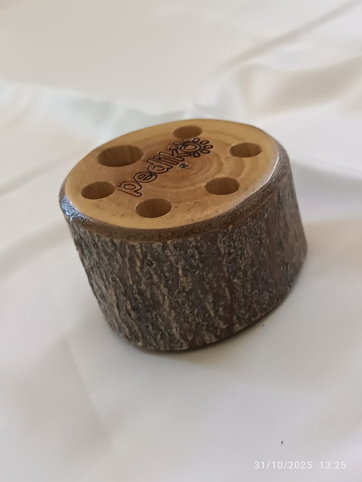 Vintage Ahşap Kalem Standı - Görsel 4