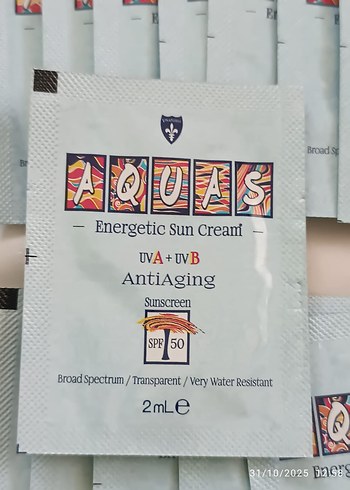 Aquas Güneş Kremi 16 Adet - Görsel 2