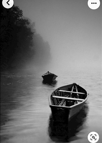Özel Çizim İmzalı Tekne Manzaralı Tablo - Görsel 4