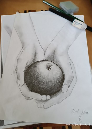 Özel Çizim İmzalı Tekne Manzaralı Tablo - Görsel 3