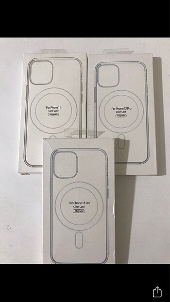 İPHONE MAGNETIC ŞEFFAF KILIF