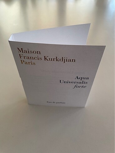 Maison Francis Kurkdjian - Aqua Universalis Forte EDP