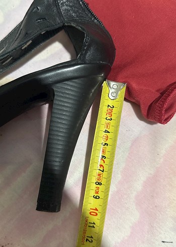 Siyah platform Topuklu  ayakkabı - Görsel 6