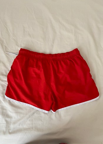 H&M Kırmızı Mini Spor Şort