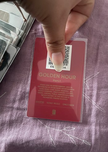 Ateez fotokart albüm pc Jongho Orjinal - Görsel 2