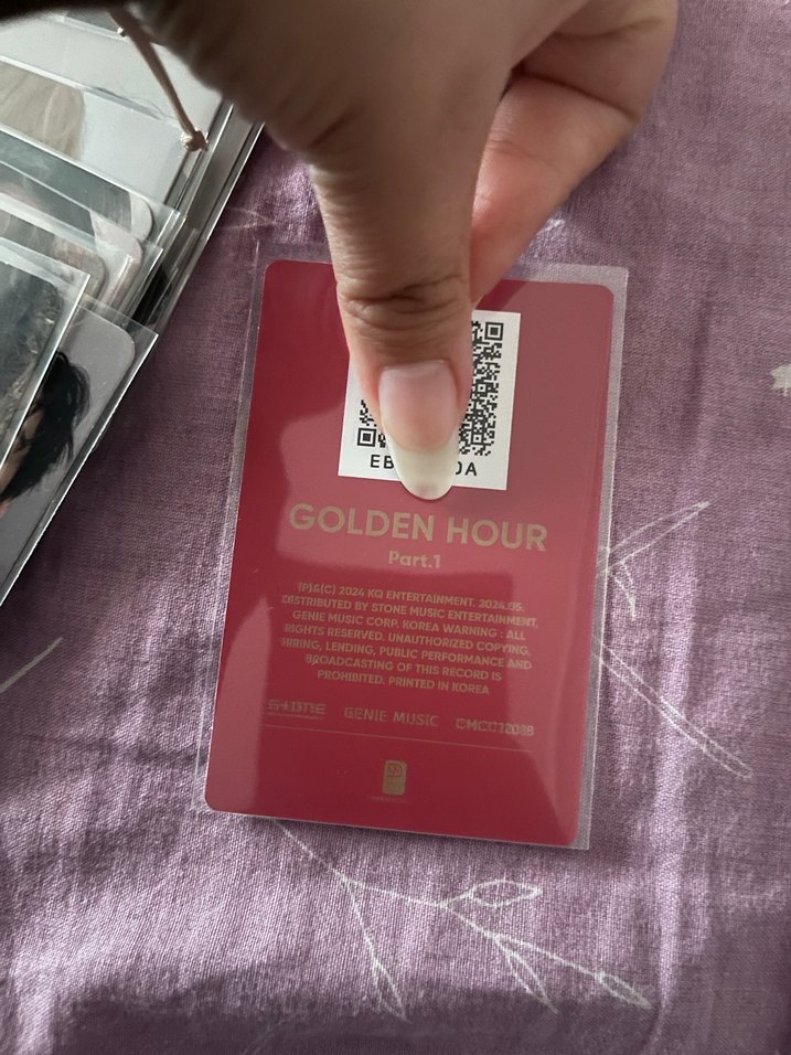 Ateez fotokart albüm pc Jongho Orjinal - Görsel 2