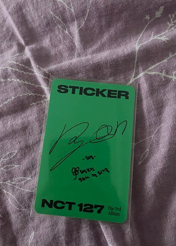 Nct 127 fotokart albüm pc Orjinal - Görsel 2