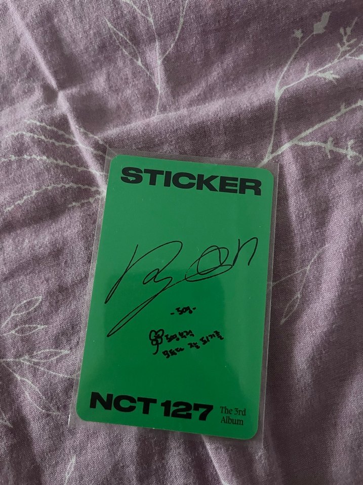 Nct 127 fotokart albüm pc Orjinal - Görsel 2