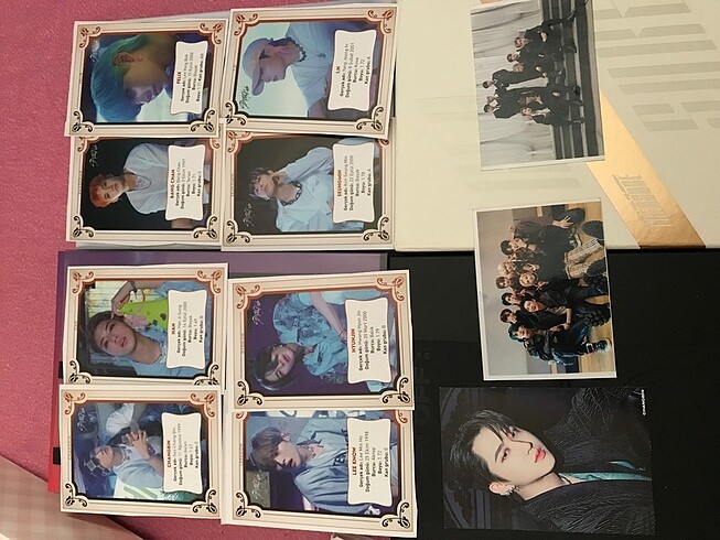 Beden Renk Stray Kids foto kart