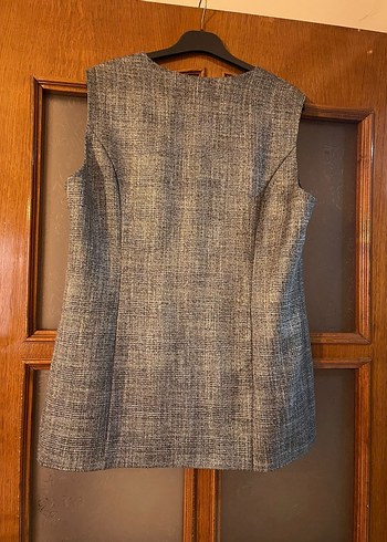 Düğmeli Kadın Midi Yelek Göğüs 52 cm Boy 62 cm - Görsel 3