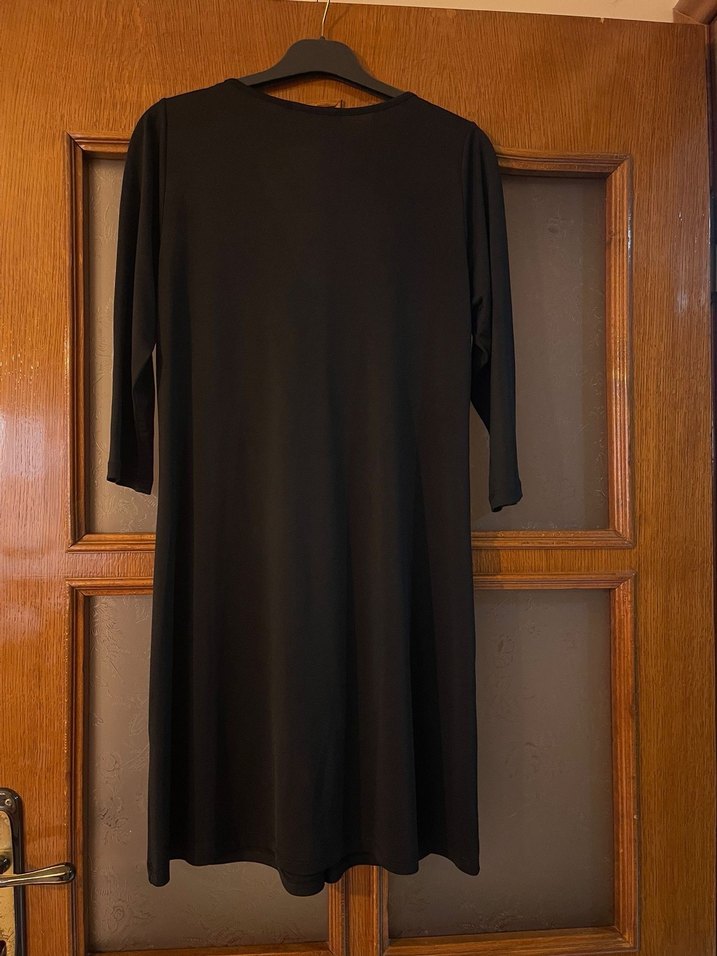 Kadın Gri Uzun Kürklü Goth Yelek Elbise beraber Göğüs ölçüsü 42 - Görsel 3