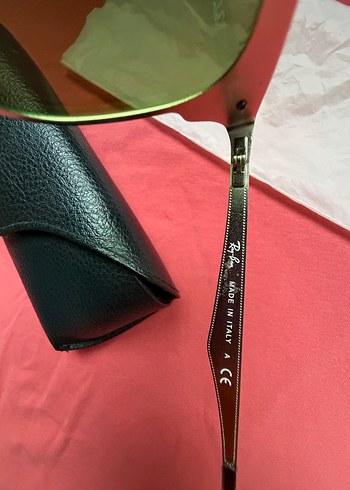 Aynalı cam Rayban klasik kadın güneş gözlüğü - Görsel 4