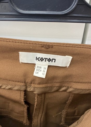 Kahverengi Kadın Kumaş Pantolon - Görsel 3