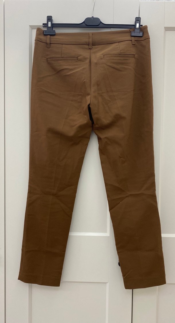 Kahverengi Kadın Kumaş Pantolon - Görsel 2