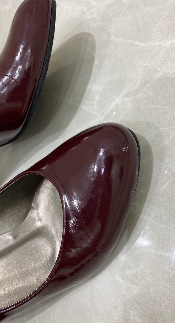 BORDO TOPUKLU AYAKKABI - Görsel 5