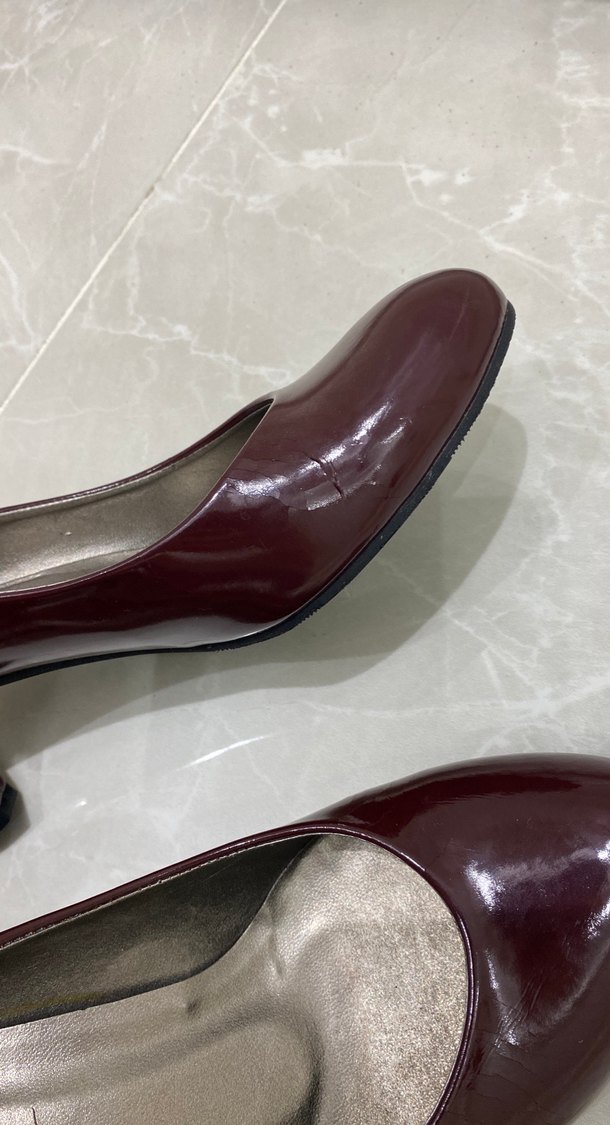 BORDO TOPUKLU AYAKKABI - Görsel 4