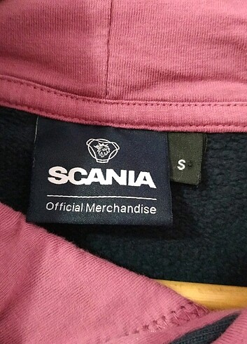 s Beden Bayan S Beden Kapüşonlu Sweatshirt Scania Marka. 