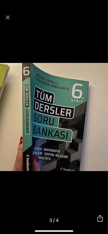  6 SINIF TÜM DERSLER TUDEM SORU BANKASI