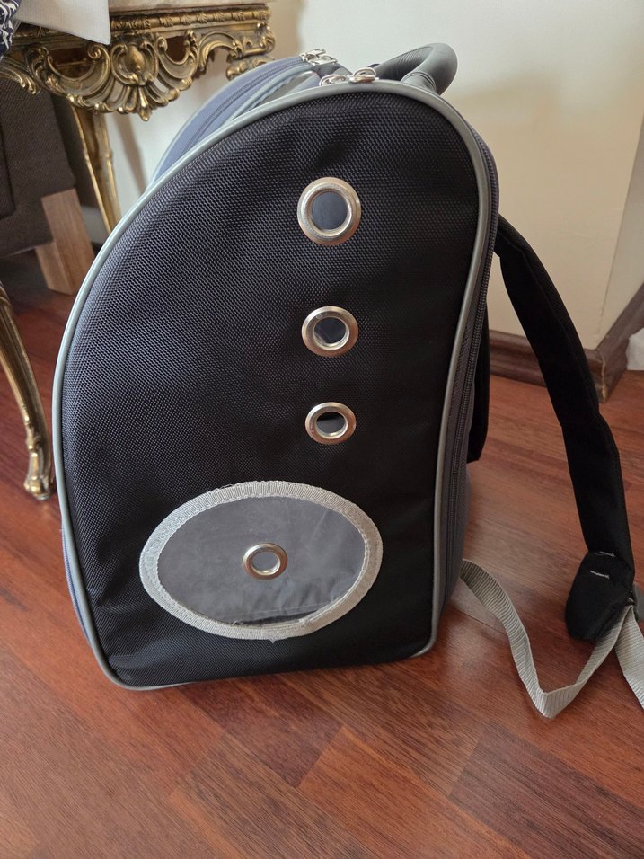 Küçük Irk Hayvan Taşıma Çantası - Görsel 2