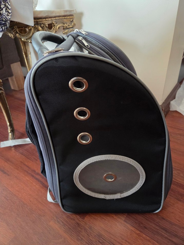 Küçük Irk Hayvan Taşıma Çantası - Görsel 4