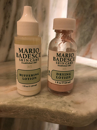 universal Beden Mario Badescu Drying Lotion + Buffering Lotion