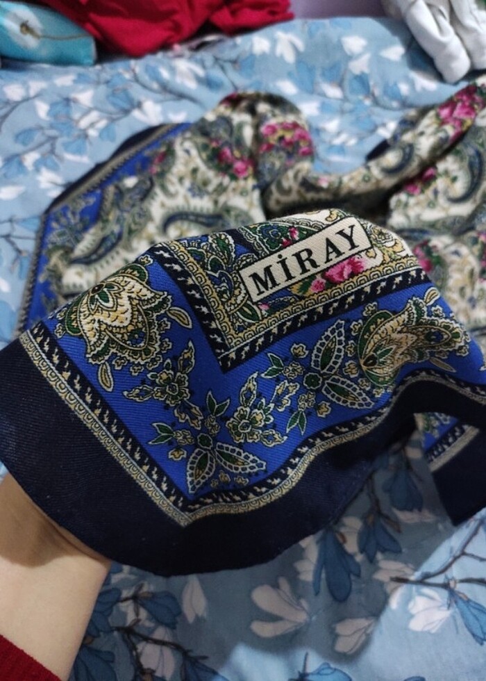 Pamuk eşarp  - Görsel 3