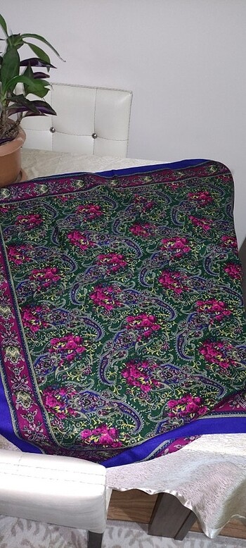 Pamuk eşarp  - Görsel 3