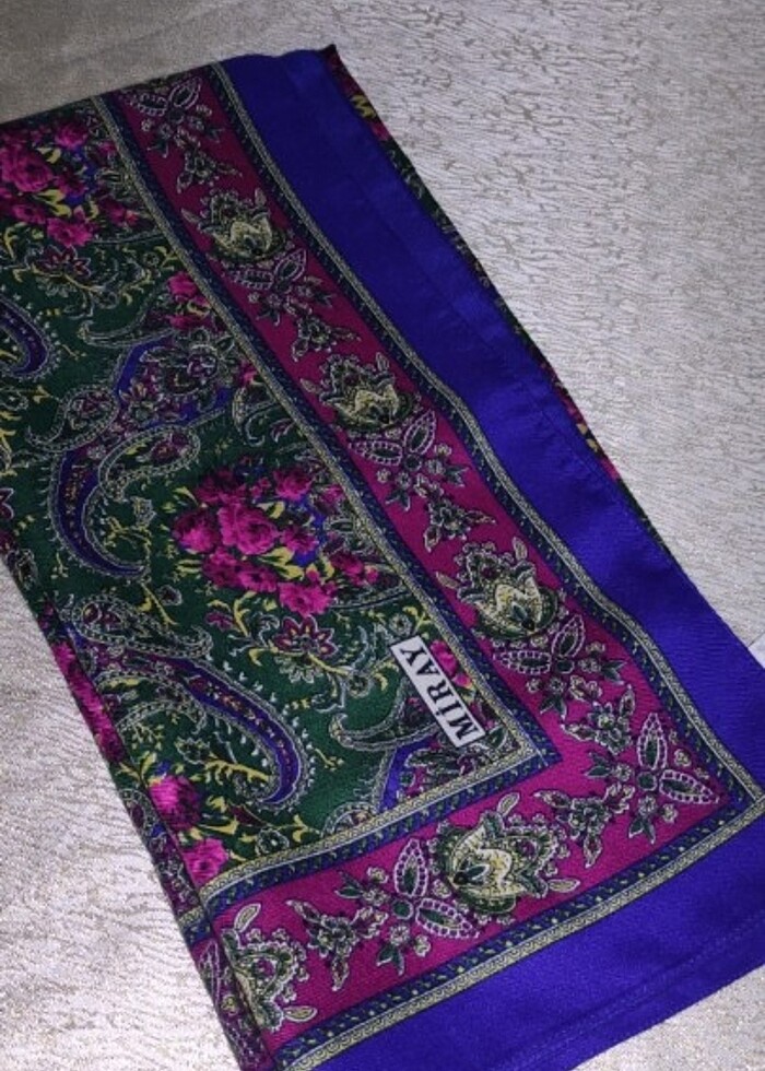 Pamuk eşarp  - Görsel 2