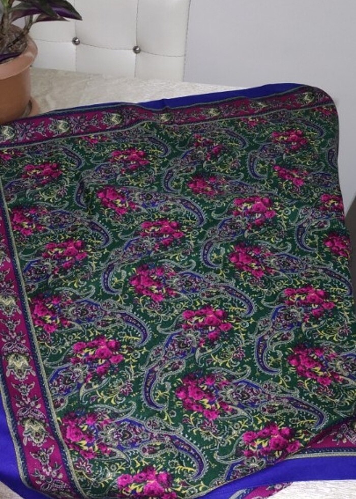 Pamuk eşarp  - Görsel 3